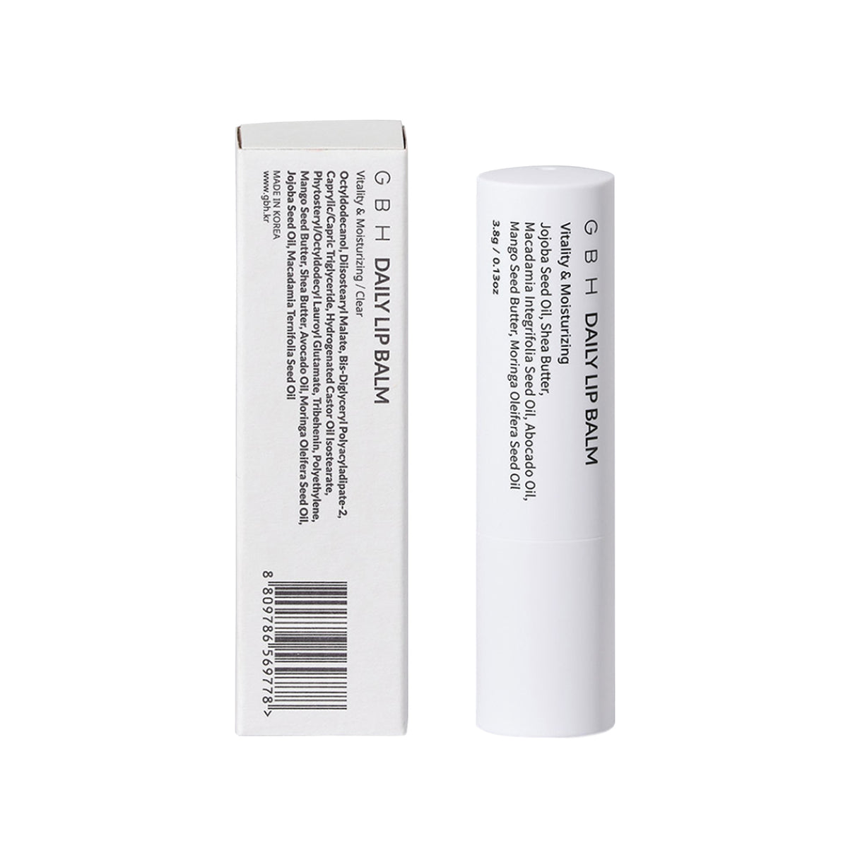 GBH COSMETIC Daily Lip Balm (CLEAR) 3.8g