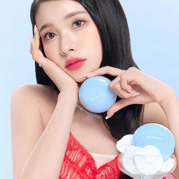 GIVERNY Cloud Mesh Cushion SPF40 PA++ 15g + Refill 3 Colors