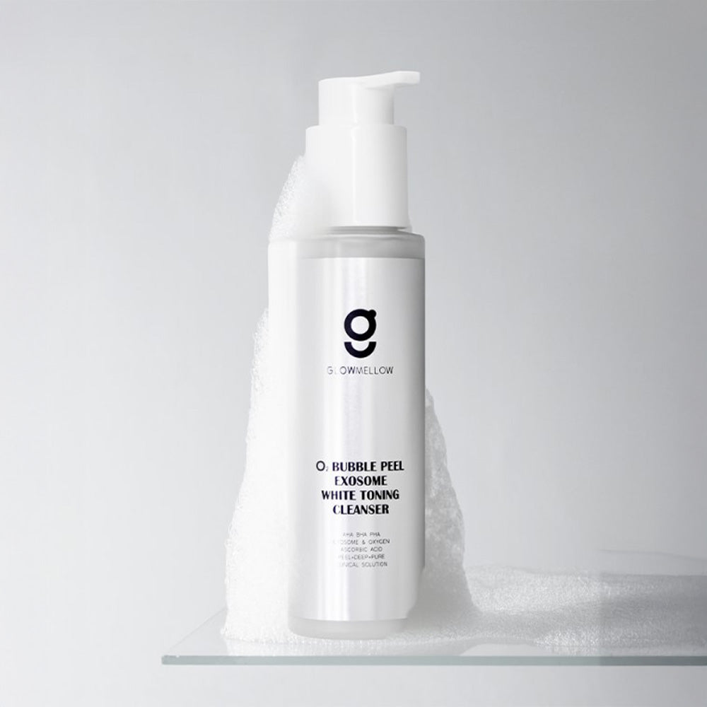 GLOWMELLOW O2 Bubble Peel Exosome White Toning Cleanser 120ml
