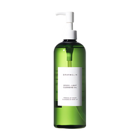 A 400ml bottle of GRAYMELIN Green Light Cleansing Oil, featuring a green label and cap.