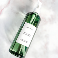 GRAYMELIN Green Light Cleansing Oil in a 400ml container with a green design.