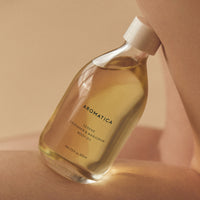 AROMATICA Serene Body Oil Lavender & Marjoram (50ml) & Glass Gua Sha Set