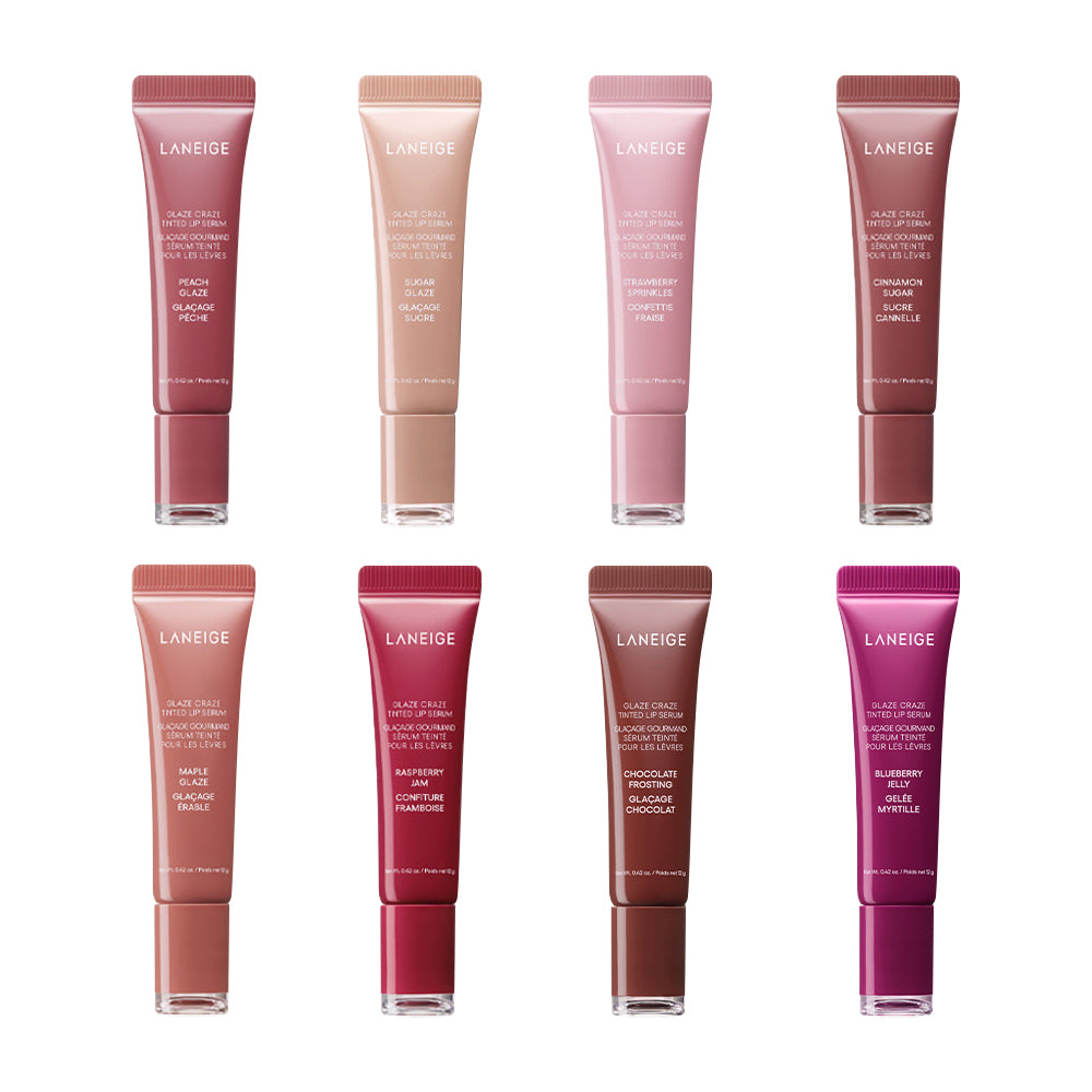 LANEIGE Glaze Craze Tinted Lip Serum 12g 8colors | DODO SKIN