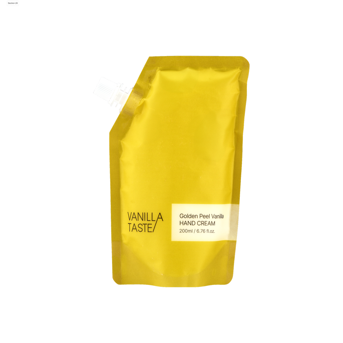 VANILLA TASTE Golden Peel Vanilla Hand Cream Refill 200ml