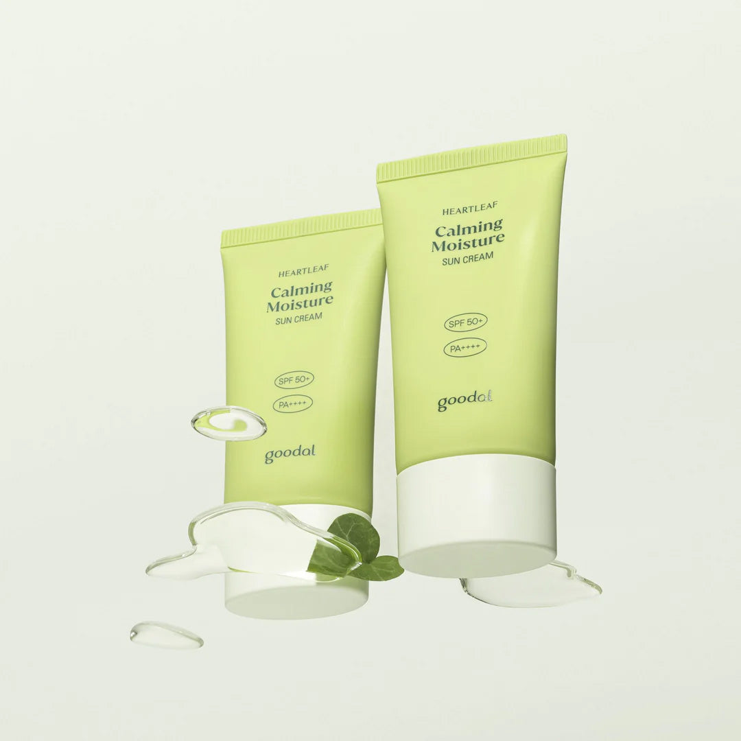 Goodal Heartleaf Calming Soothing Moisture Sun Cream 50ml SPF50+ PA++++ - DODOSKIN