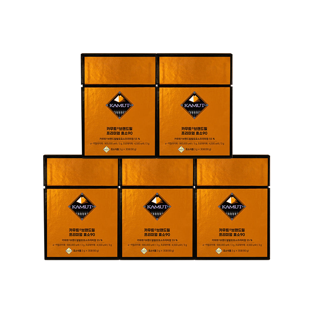 Enzima premium de trigo de grano en la marca Kamut 90 3G x 150EA (5 meses)