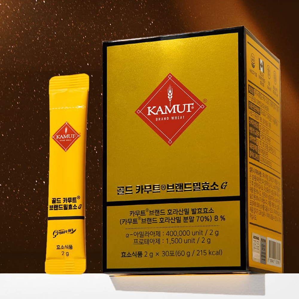 Grain on Gold Kamut Enzyme G 2g x 150ea (5 month)