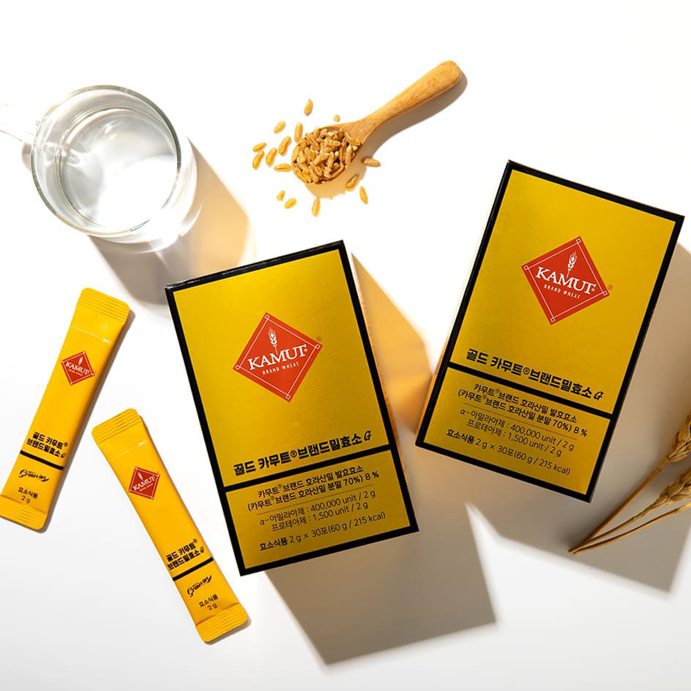 Grain on Gold Kamut Enzyme G 2g x 150ea (5 month)