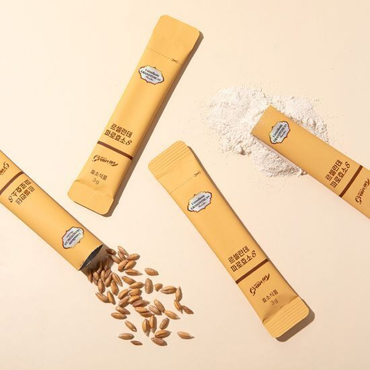 Grano en L’Eccellente Granotoscan Farro Enzima S 30 Sticks Set (+5 palos) (suministro de 35 días)