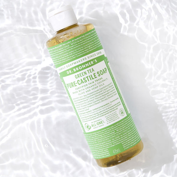 DR.BRONNER'S Green Tea Pure Castile Soap 475ml