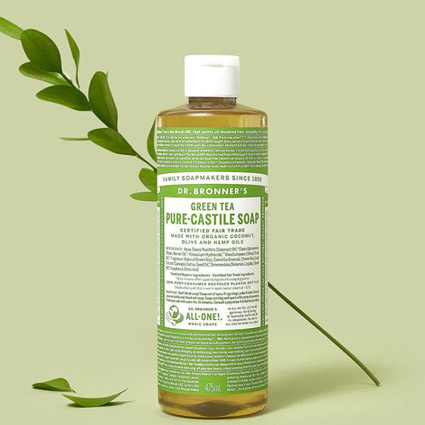 DR.BRONNER'S Green Tea Pure Castile Soap 950ml