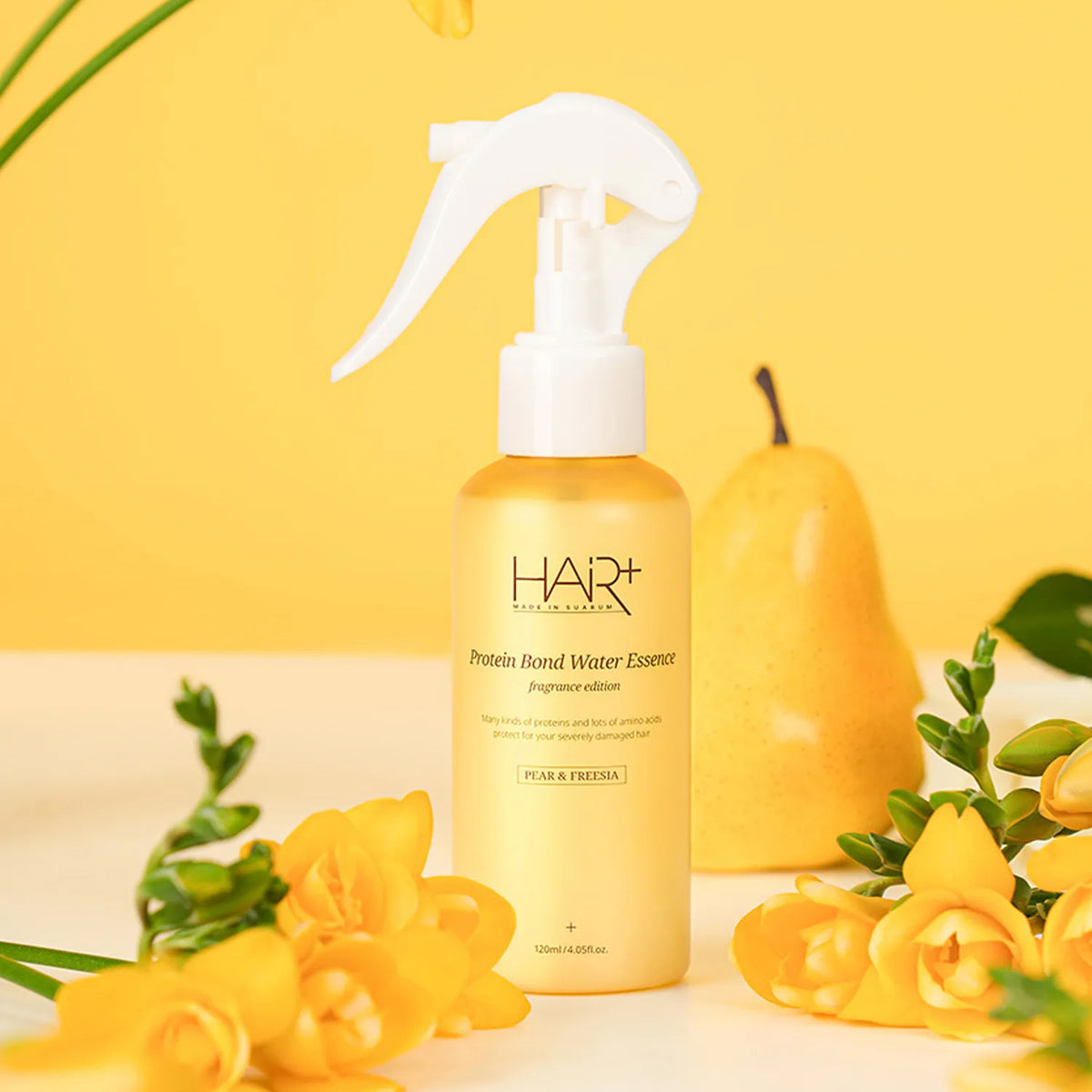 HAIR+ Protein Bond Water Essence Pear & Freesia Edition 120ml