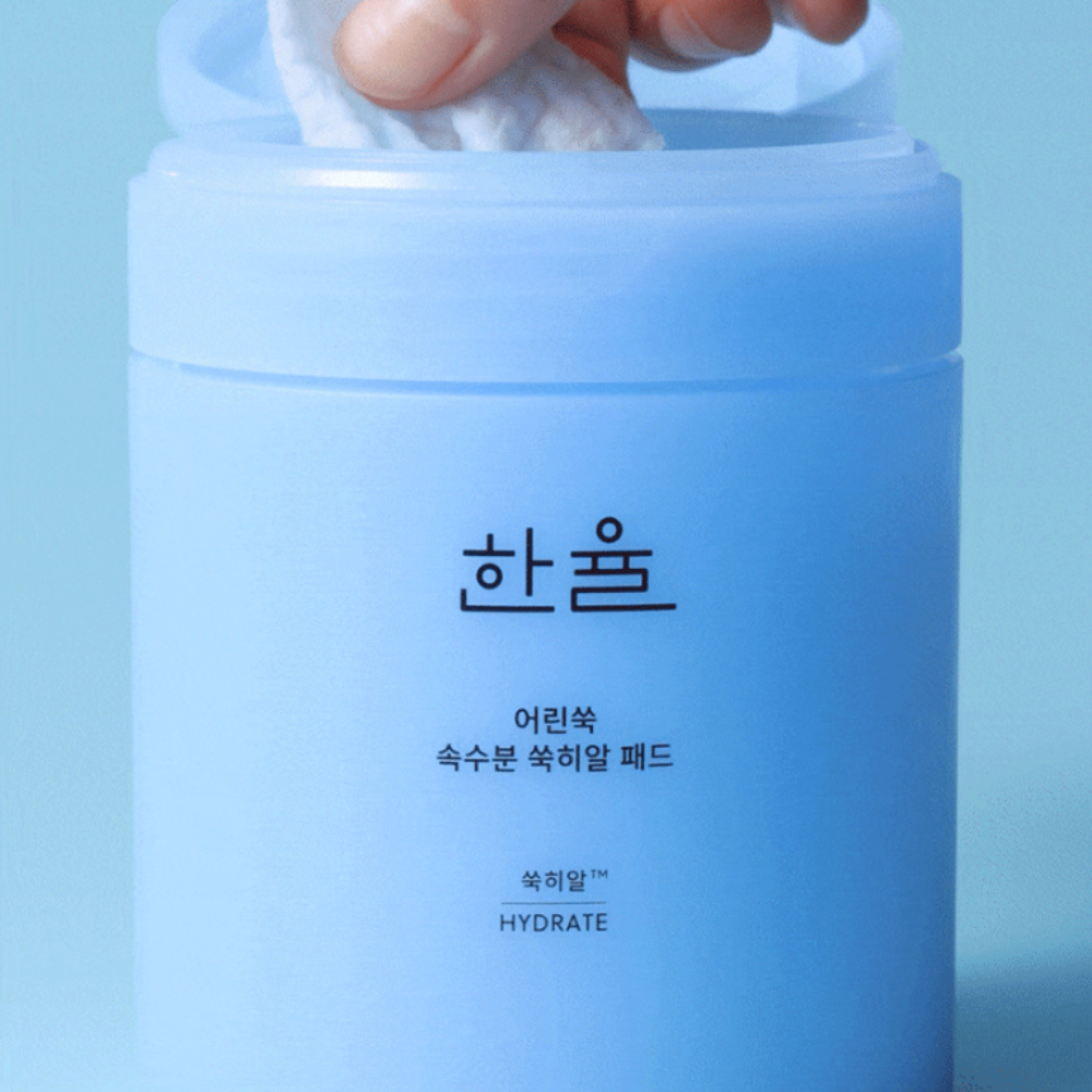 HANYUL Pure Artemisia Hyal Moisture Pad 60 Sheets