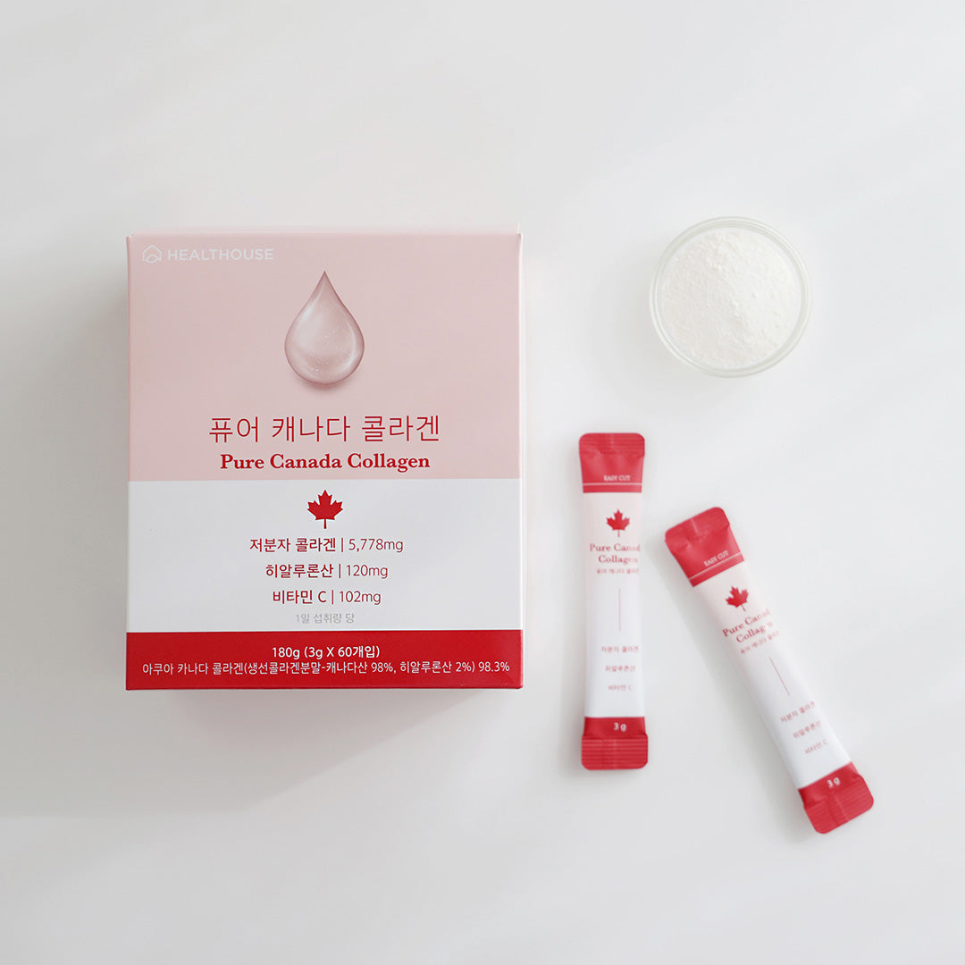 HEALTHOUSE Pure Canada Collagen 3g x 60 sticks