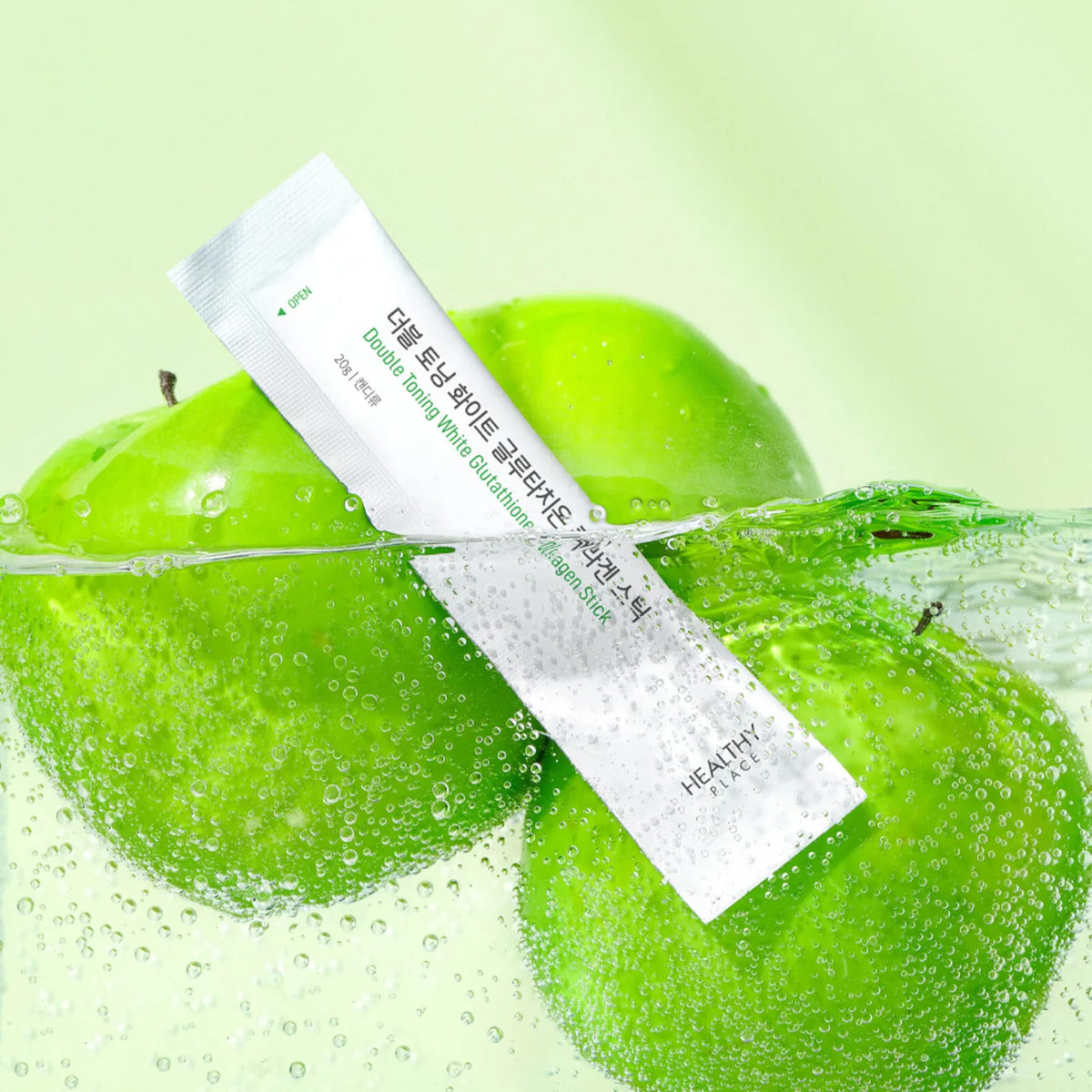 HEALTHY PLACE Double Toning White Glutathione Collagen Stick 14 Sticks (14-Day Supply)