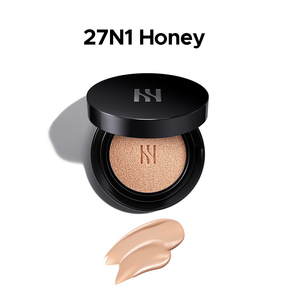 HERA NEW Black Cushion Foundation SPF34/PA++ 15g x 2EA (Original + Refill) 27N1 Honey