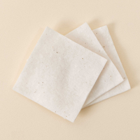 HEVE BLUE Bleaching-free Biodegradable Cotton Pads 70ea