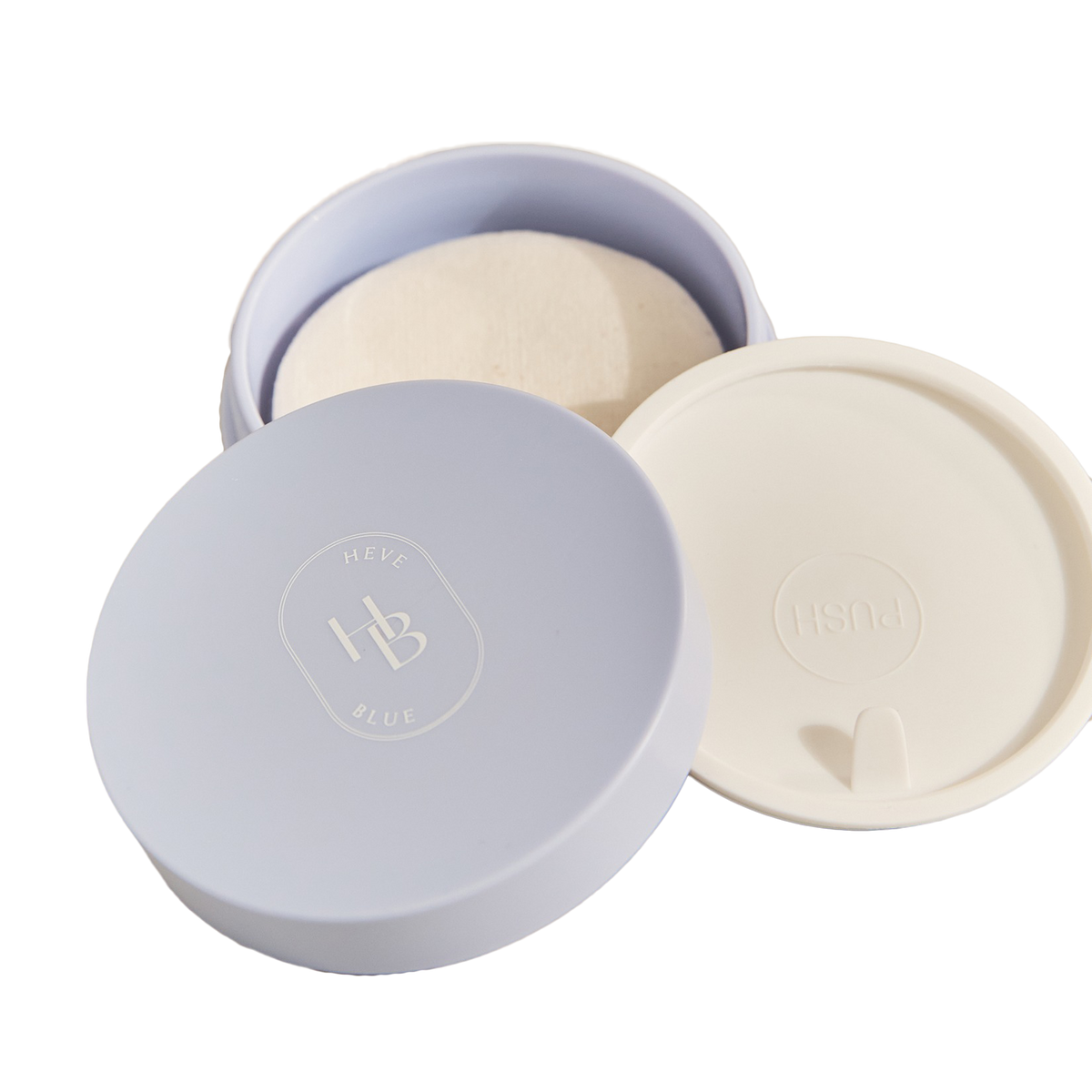 HEVE BLUE Double Lock Refill Container + Biodegradable Sheet Pad 10pcs