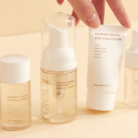 HEVE BLUE Salmon Caring Centella Special Travel Kit Bag