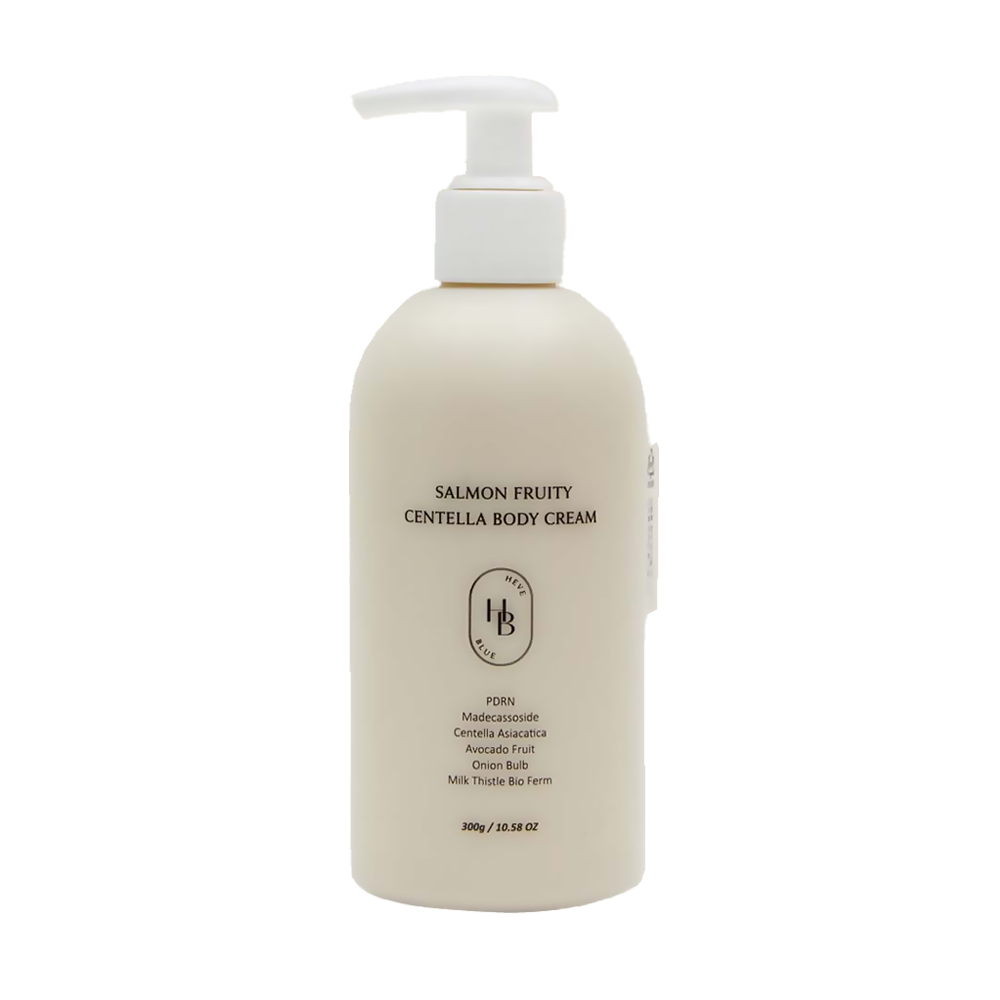 HEVE BLUE Salmon Fruity Centella Body Cream 300g