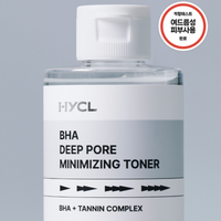 Hycl 3 piezas Set BHA GEL Cleanser 150ml + BHA Tóner 200 ml + crema regordeta 70 ml