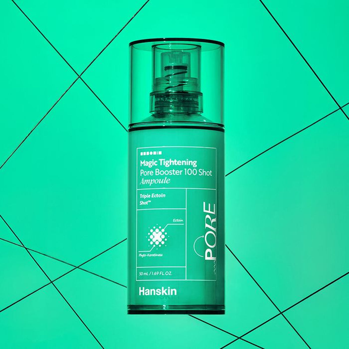 Hanskin Magic Tightening Pore Booster 100 Shot Ampoule 50ml