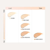 Hanskin Code-On DD Cream Foundation SPF38 PA++ 35ml – 5 Colors
