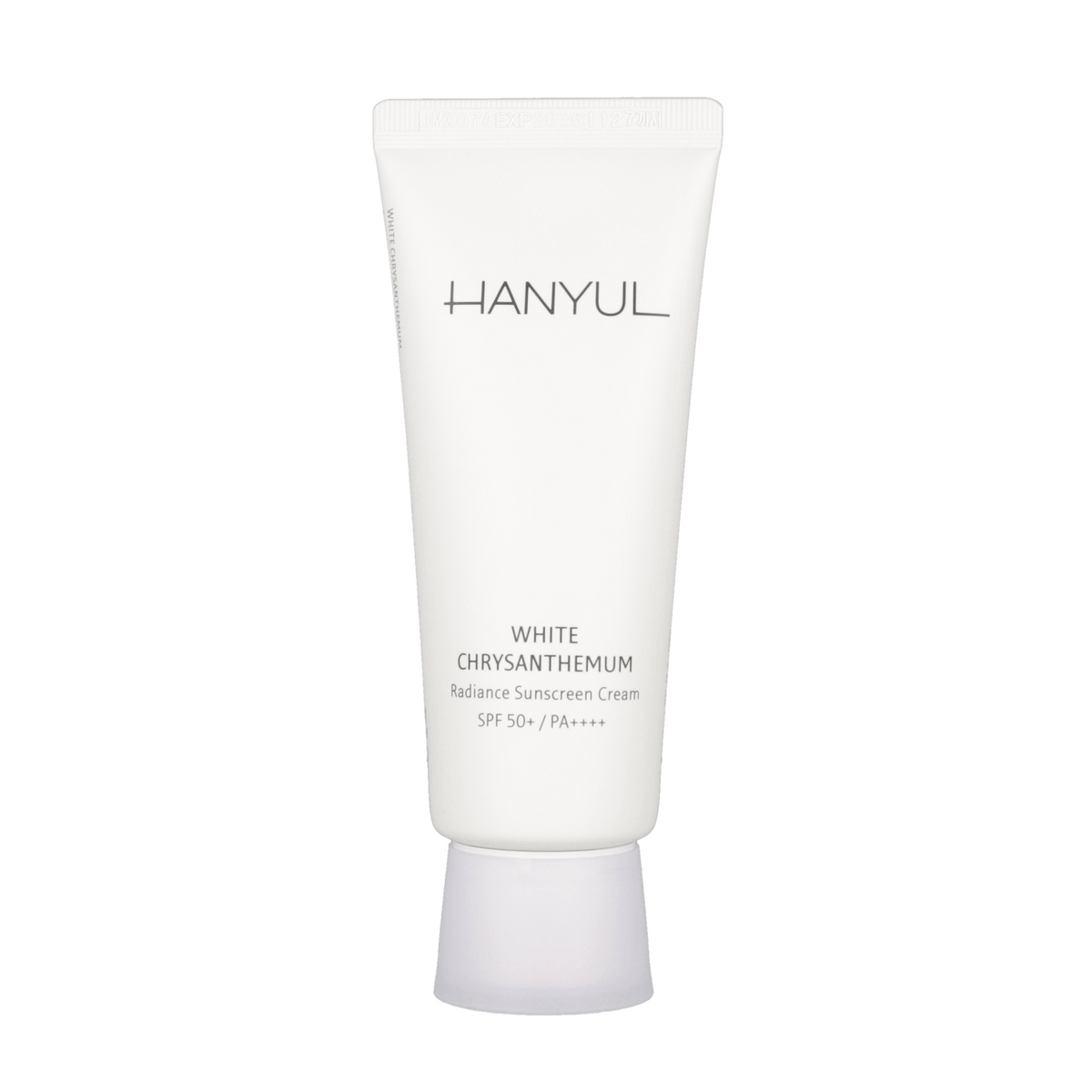 Sunscreen cream with Hanyul White Chrysanthemum for radiant skin. SPF50+ PA++++. 70ml.