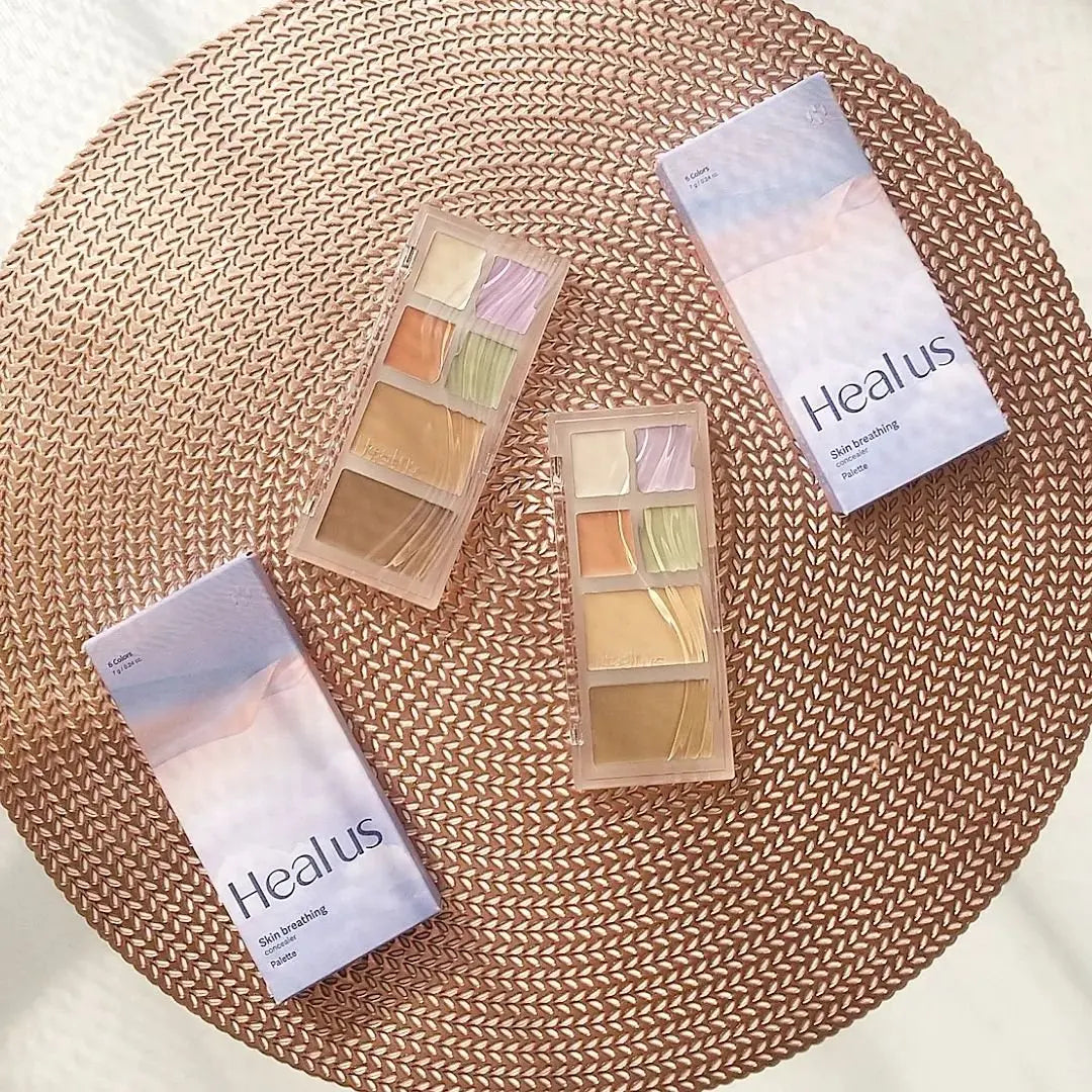 Heal us Skin Breathe Concealer Palette 7g * 2 colors