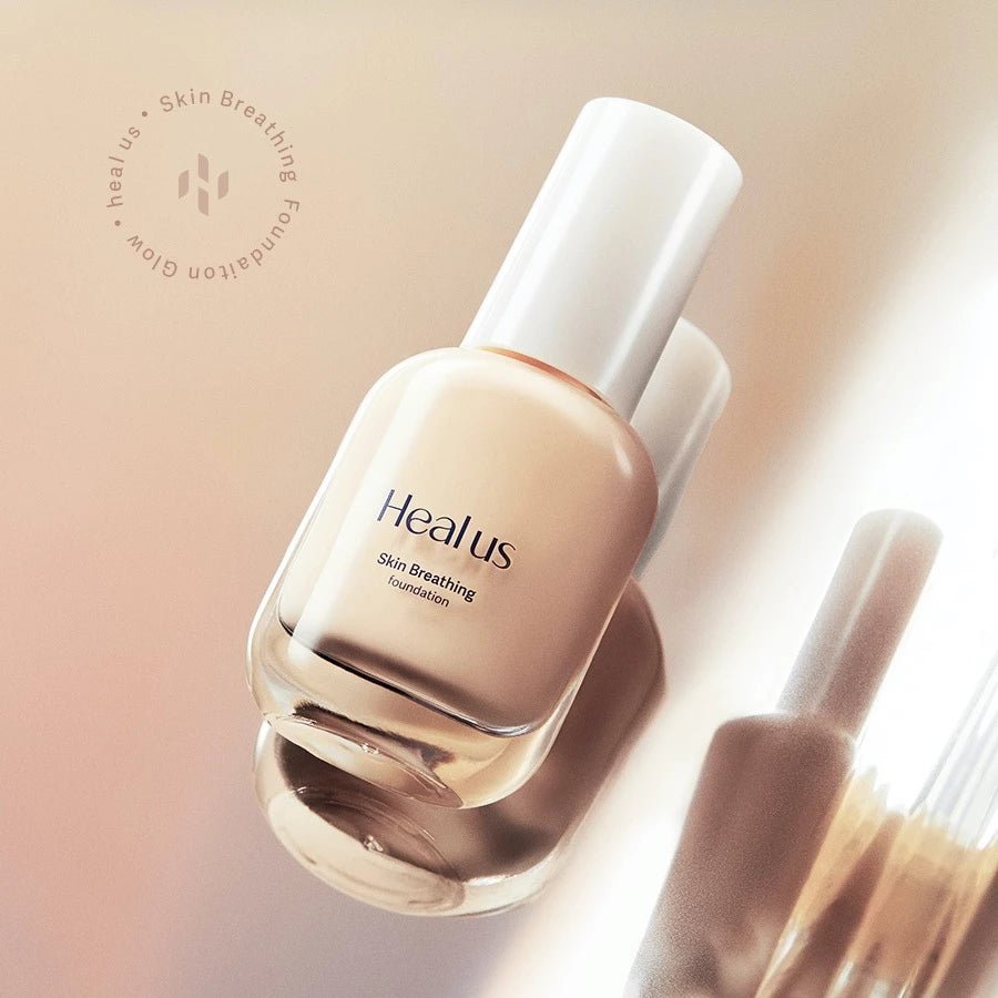 Heal us Skin Breathing Foundation Glow 30ml * 2 Colors