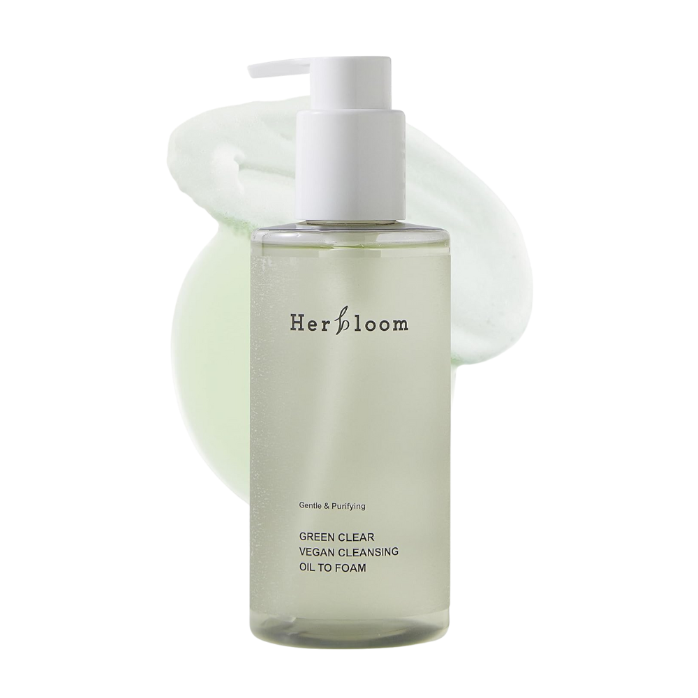 Herbloom Green Clear Vegan Cleansing Oil to Foam 200ml