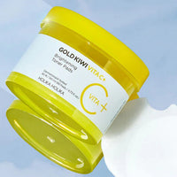 Holika Holika Gold Kiwi Vita C más almohadilla de tóner iluminante 140 ml 80 pades