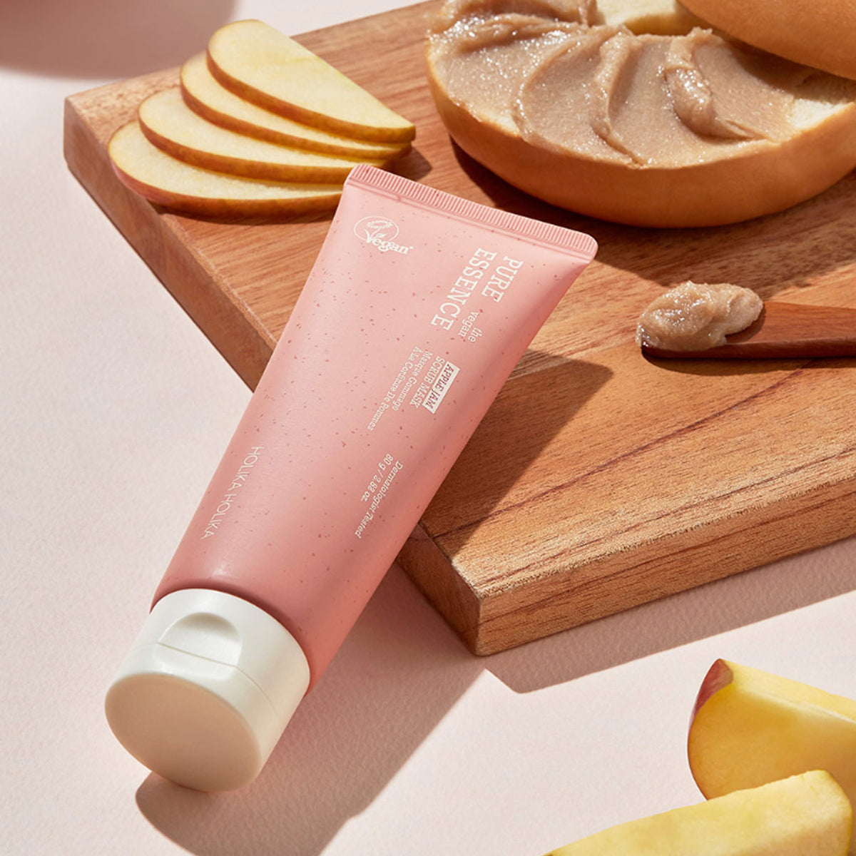 Holika Holika Esencia pura La máscara de matorral de mermelada de manzana vegana 80g