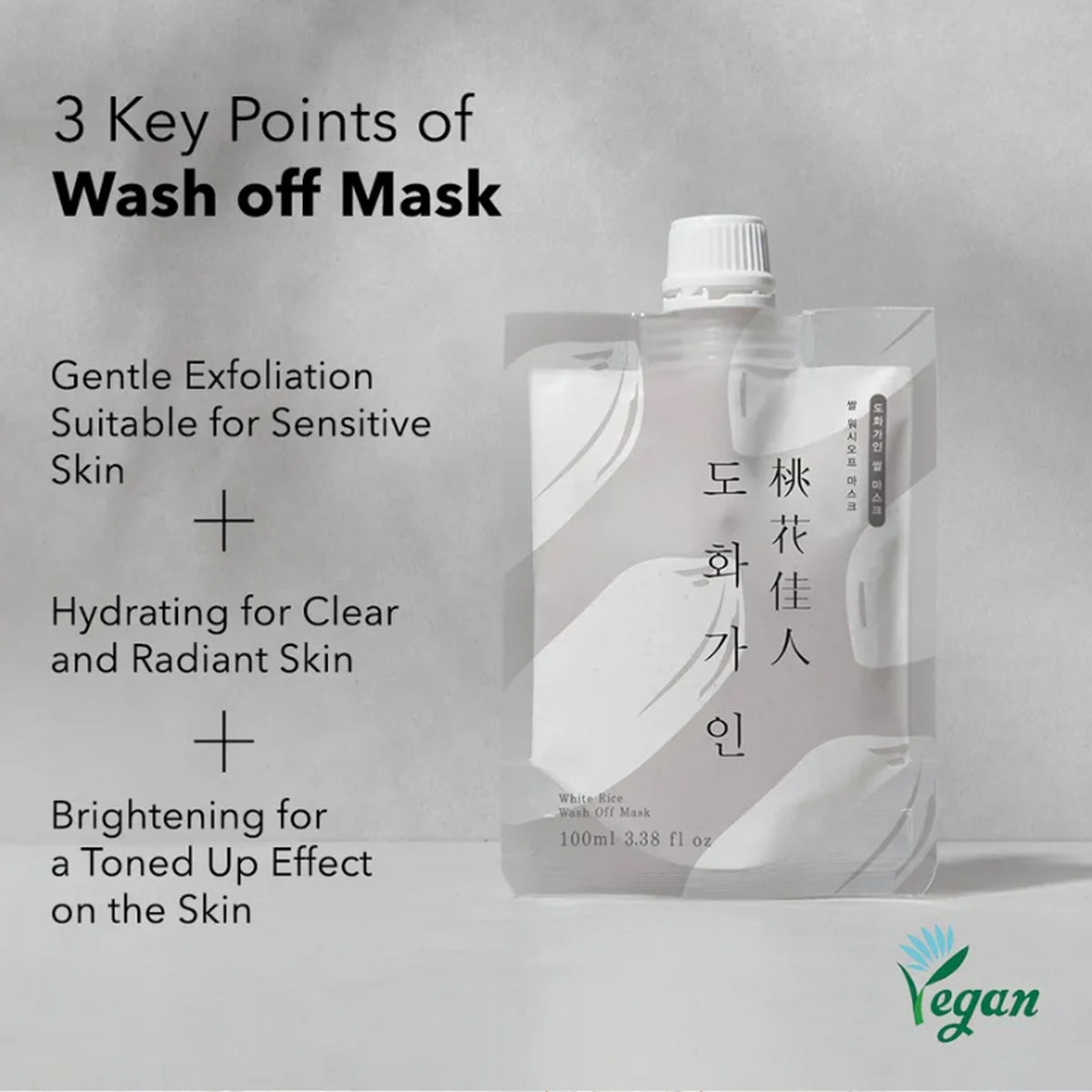 House of Dohwa White Rice Wash Off Mask 100ml