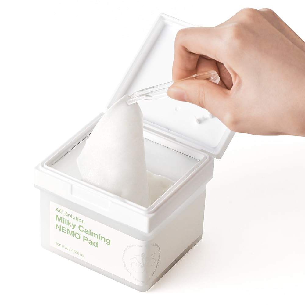 200ml ILLUMIEL AC Solution Mily Calming Nemo Pad with 100 pads.