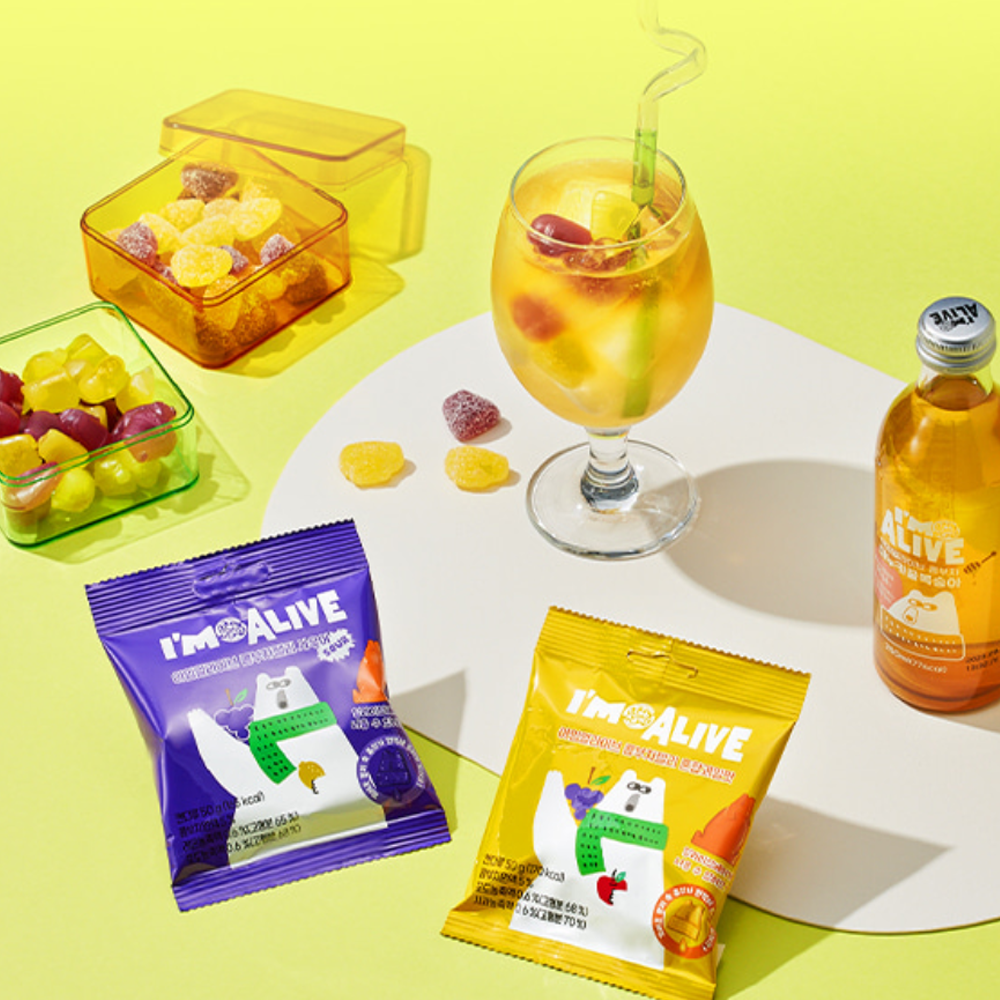 IMalive Kombucha Jelly 50g x 10 bolsas (2 sabor)