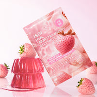 ISOI Hyal Snow Strawberry Jelly Mask Double Set (10 Sheets x 2 Packs)