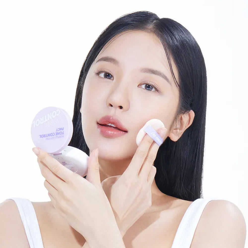 I’M MEME Purple Cotton Tone Control Pact 9.5g