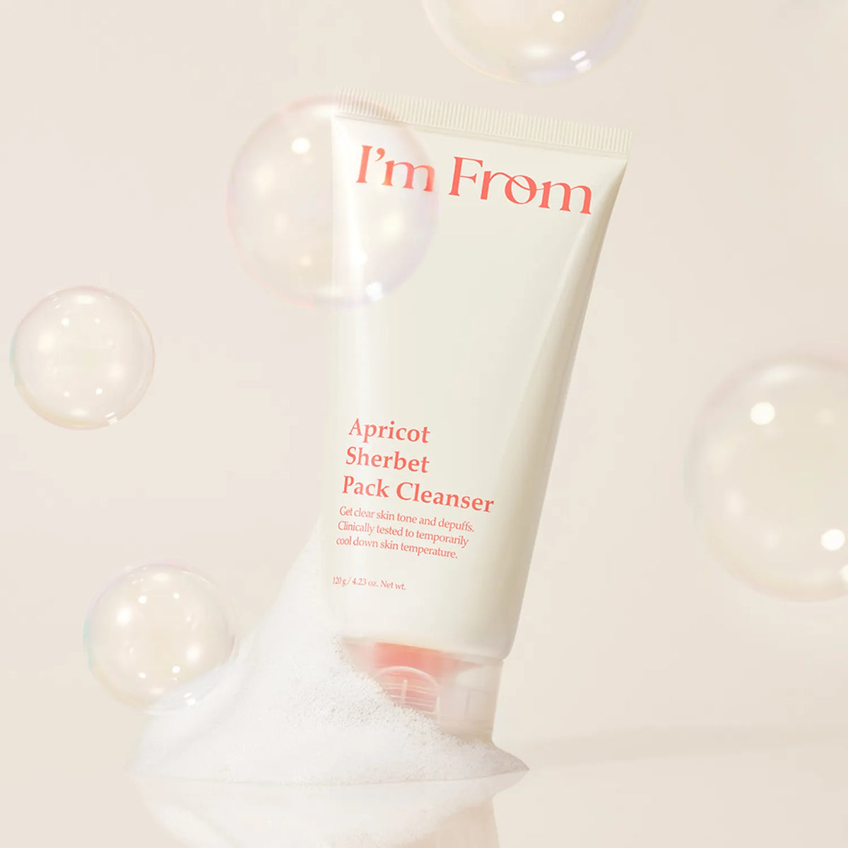 I’m from Apricot Sherbet Pack Cleanser 120g