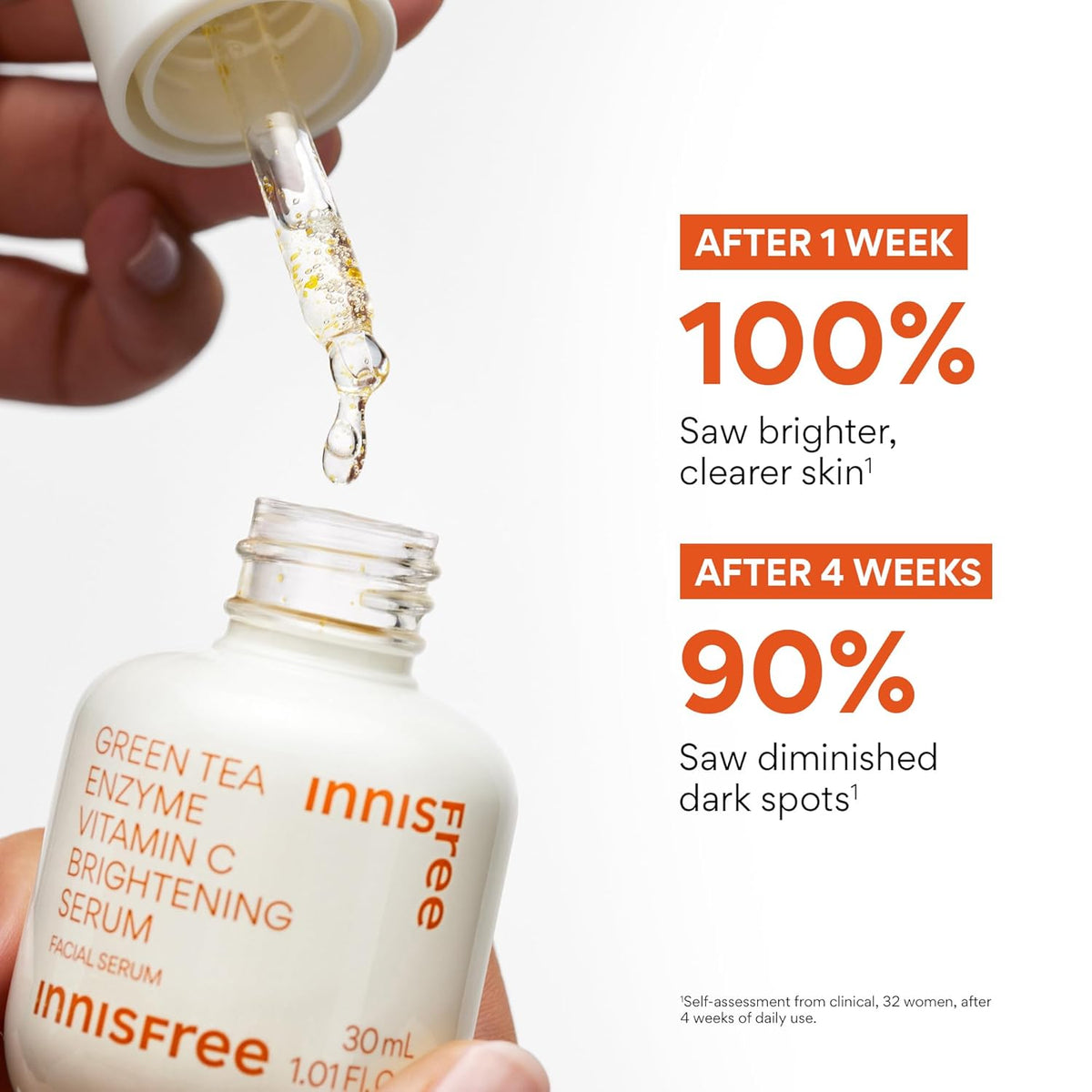 Innisfree Vitamin C Green Tea Enzyme Brightening Serum 50ml