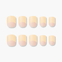 MUZMAK Nail Tips 36pcs #Iris(Short Square)