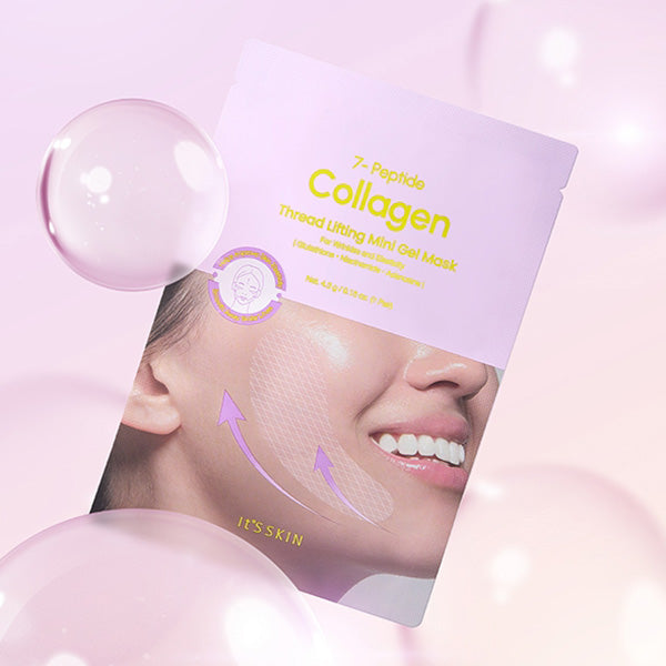 It'S SKIN 7 peptide Collagen Thread Lifting Mini Gel Mask 10ea 20ea
