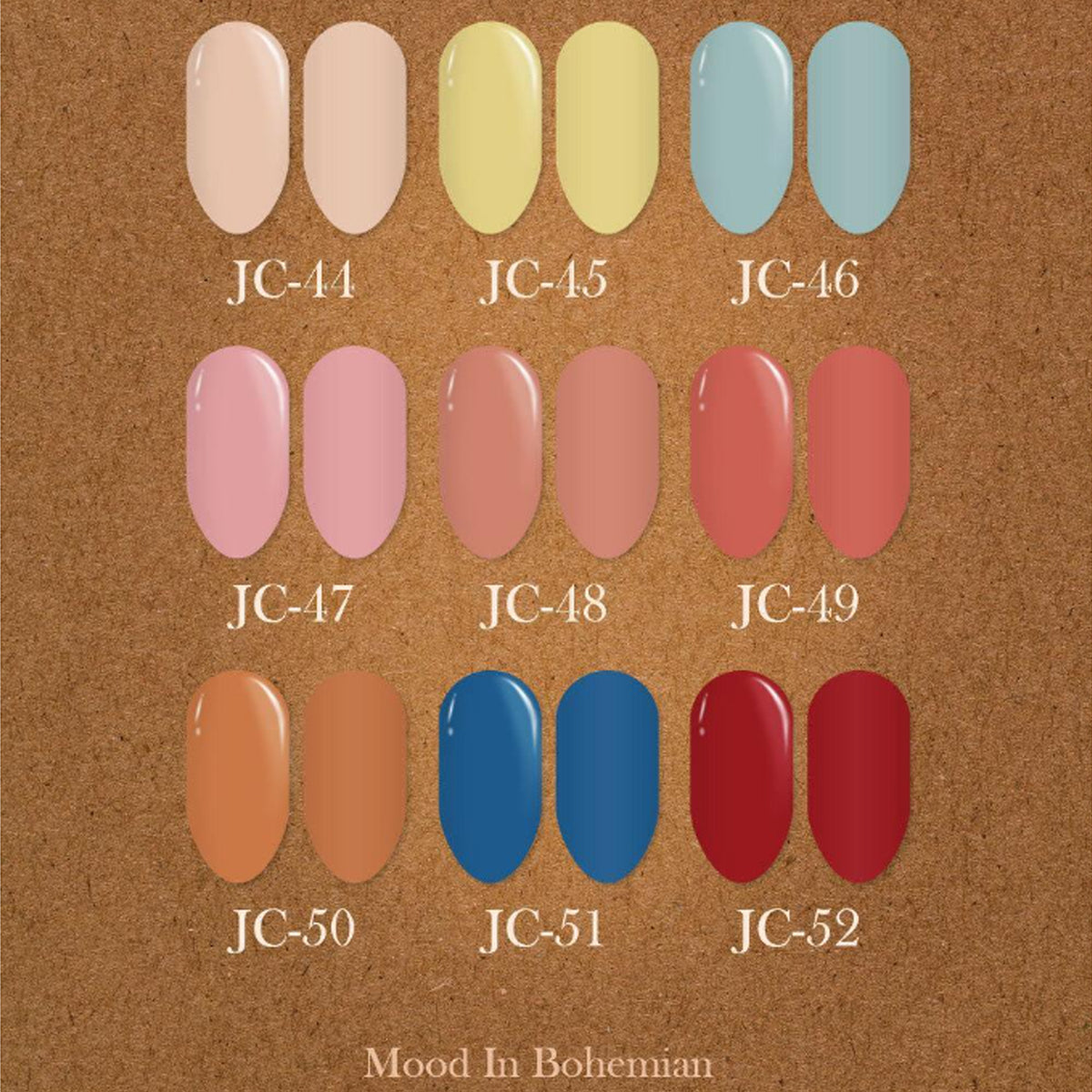 JELLO JELLO Mood in Bohemian 9-Piece Set