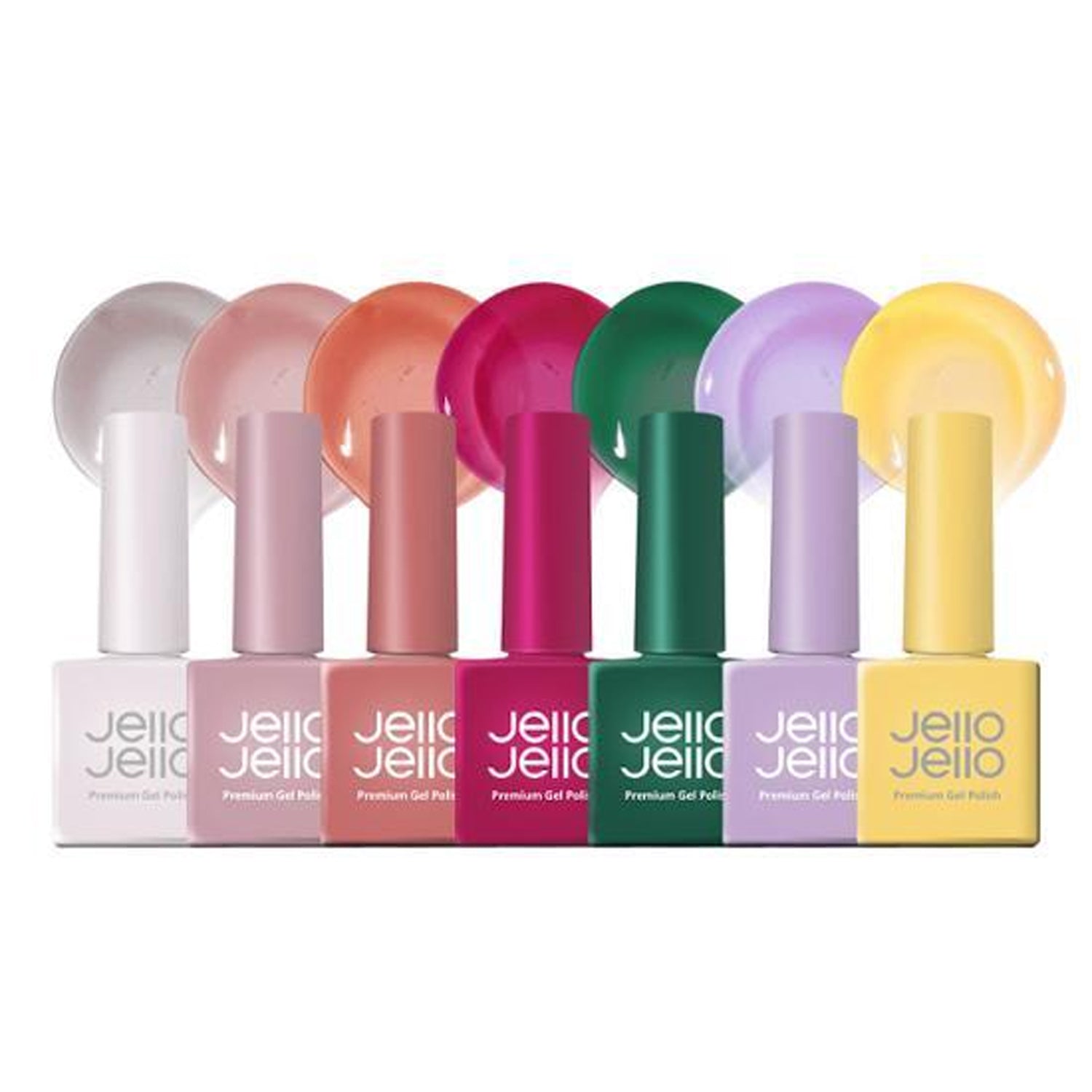ジョジアンロール ジェル ノリマリザント JELLO JELLO Premium Gel Nail Polish – Syrup Collection 18 Colors