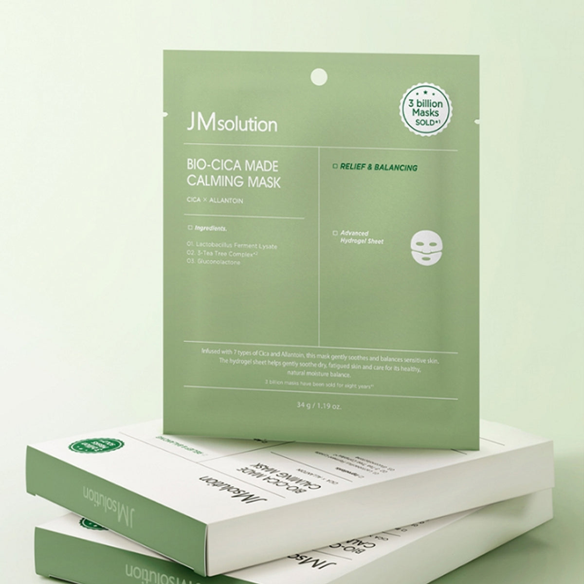 JM Solution Bio-Cica Made Calming Mask 4ea