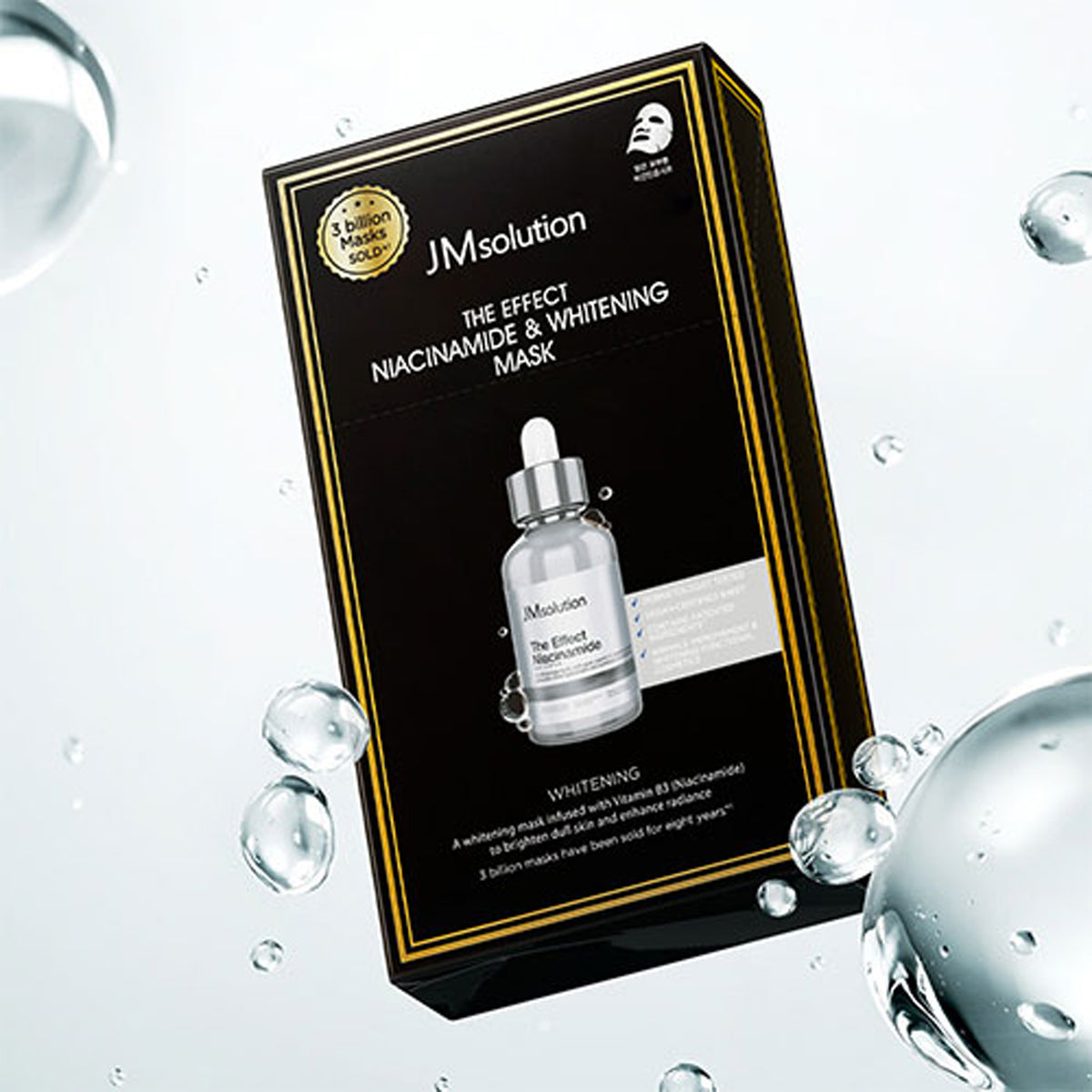 JM Solution The Effect Niacinamide & Whitening Mask 10ea