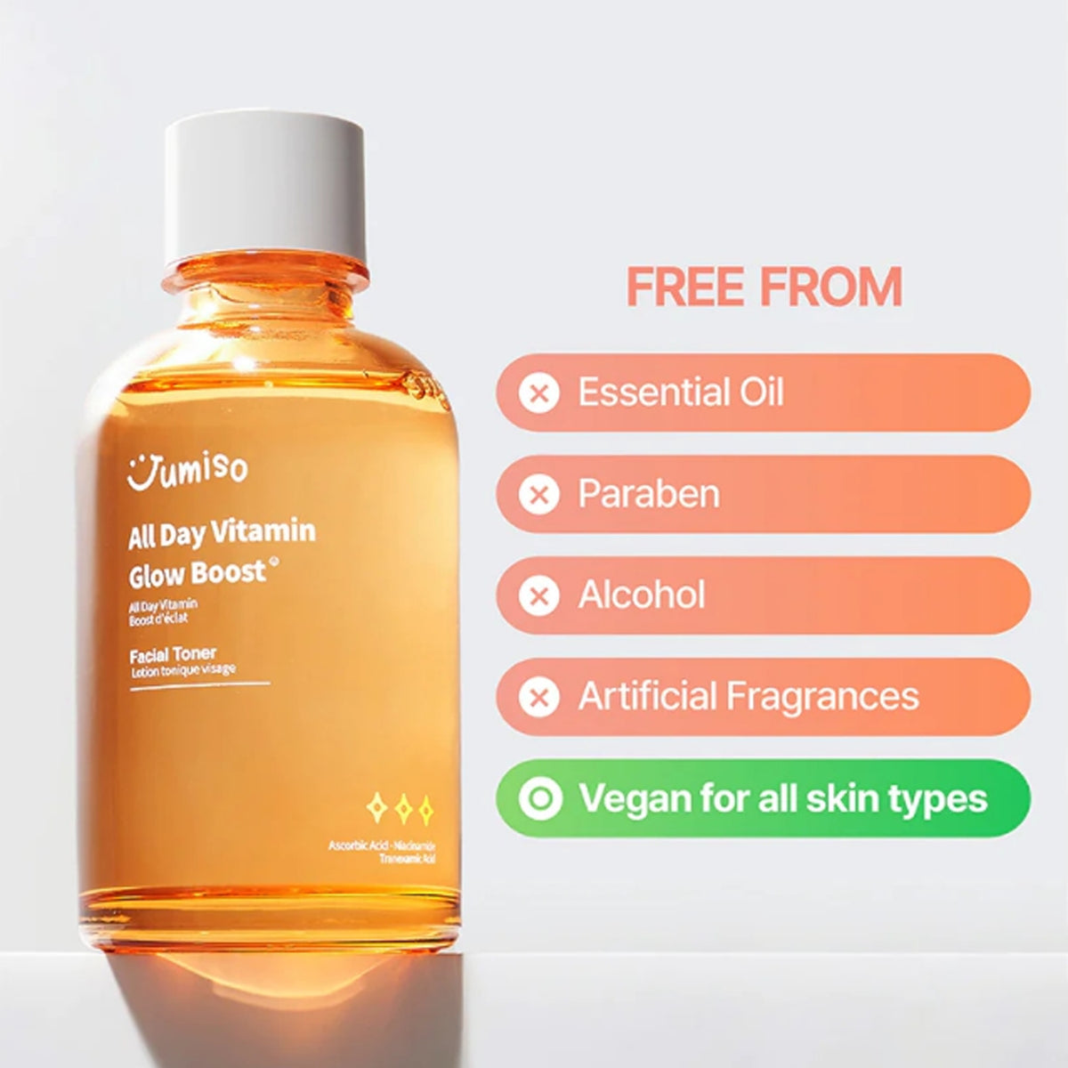 JUMISO All Day Vitamin Glow Boost Facial Toner 125ml