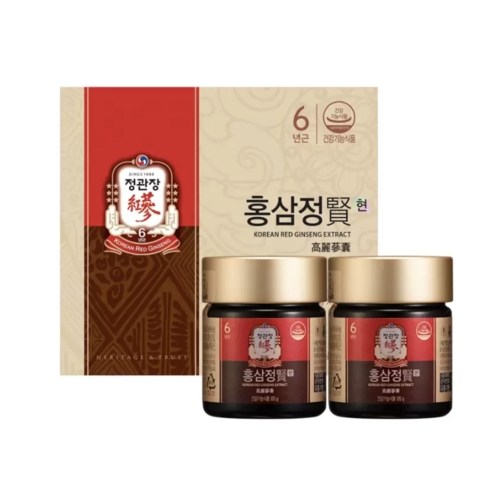 Jung Kwan Jang Korean Red Ginseng Extract Hyeon 120g x 2 Bottles