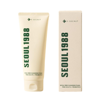 K-SECRET SEOUL 1988 Cleansing Foam : Pine Cica 1% + Probiotics 150ml
