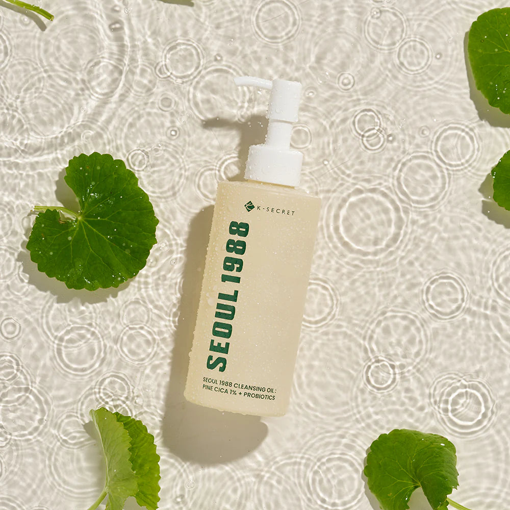 K-Secret Seúl 1988 Aceite de limpieza: Pine Cica 1% + Probióticos 200 ml